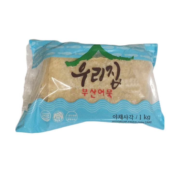 [Woorijip] Square Fish Cake 1Kg Budget Box